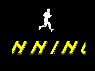 Running Man — ZX SPECTRUM GAME ИГРА