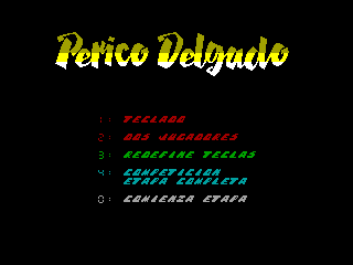 Perico Delgado Maillot Amarillo — ZX SPECTRUM GAME ИГРА