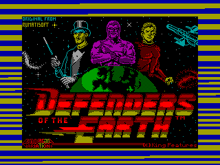 Defenders of the Earth — ZX SPECTRUM GAME ИГРА
