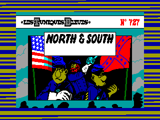 NORTH & SOUTH — ZX SPECTRUM GAME ИГРА