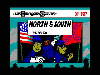 NORTH & SOUTH — ZX SPECTRUM GAME ИГРА