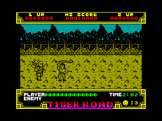 Tiger Road — ZX SPECTRUM GAME ИГРА