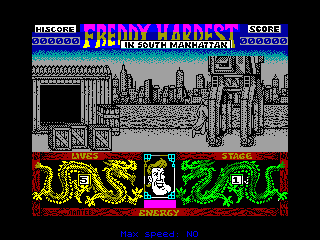 Freddy Hardest en Manhattan Sur — ZX SPECTRUM GAME ИГРА