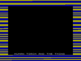 HUMAN TORCH AND THE THING — ZX SPECTRUM GAME ИГРА