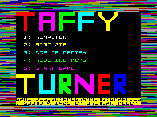Taffy Turner — ZX SPECTRUM GAME ИГРА