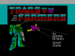 Transformers, The — ZX SPECTRUM GAME ИГРА
