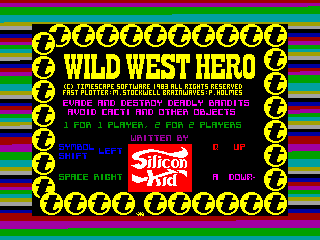 Wild West Hero — ZX SPECTRUM GAME ИГРА