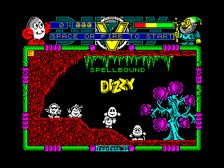 Spellbound Dizzy — ZX SPECTRUM GAME ИГРА