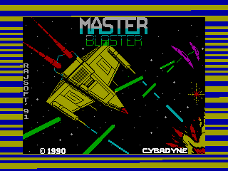 Master Blaster — ZX SPECTRUM GAME ИГРА