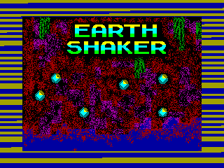 Earth Shaker — ZX SPECTRUM GAME ИГРА