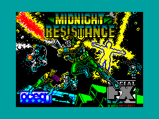 Midnight Resistance — ZX SPECTRUM GAME ИГРА