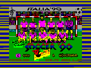 Italia '90 - World Cup Soccer — ZX SPECTRUM GAME ИГРА