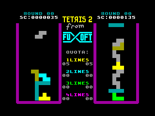 TETRIS 2 — ZX SPECTRUM GAME ИГРА