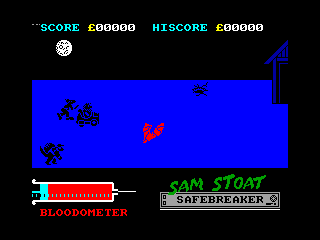 Sam Stoat Safebreaker — ZX SPECTRUM GAME ИГРА