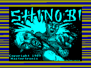 Shinobi — ZX SPECTRUM GAME ИГРА