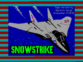 Snowstrike — ZX SPECTRUM GAME ИГРА