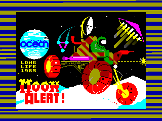 Moon Alert — ZX SPECTRUM GAME ИГРА