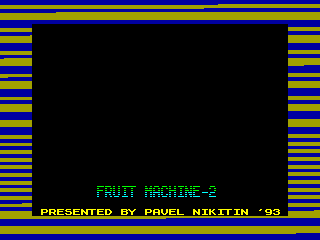 FRUIT MACHINE SIMULATOR 2 — ZX SPECTRUM GAME ИГРА
