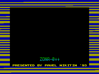 Zona 0 — ZX SPECTRUM GAME ИГРА