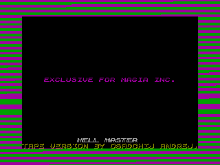 Hell Master — ZX SPECTRUM GAME ИГРА