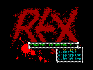 REX 1 — ZX SPECTRUM GAME ИГРА