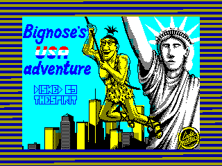 Big Nose's American Adventure — ZX SPECTRUM GAME ИГРА