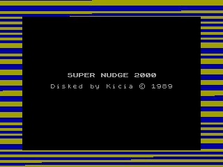 Super Nudge 2000 — ZX SPECTRUM GAME ИГРА