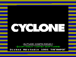 Cyclone — ZX SPECTRUM GAME ИГРА