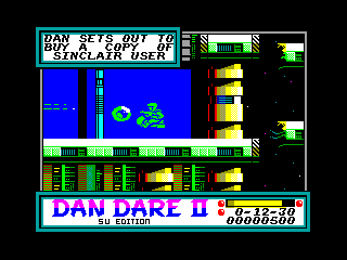 Dan Dare II: Mekon's Revenge — ZX SPECTRUM GAME ИГРА