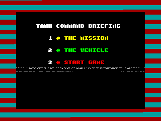Tank Command — ZX SPECTRUM GAME ИГРА
