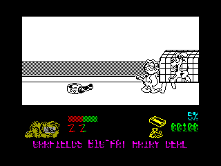 Garfield - Big, Fat, Hairy Deal — ZX SPECTRUM GAME ИГРА