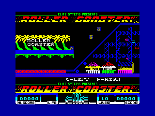 Roller Coaster — ZX SPECTRUM GAME ИГРА
