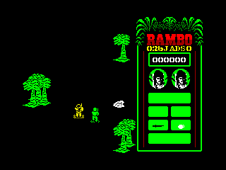 RAMBO 2 — ZX SPECTRUM GAME ИГРА