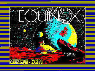 Equinox — ZX SPECTRUM GAME ИГРА