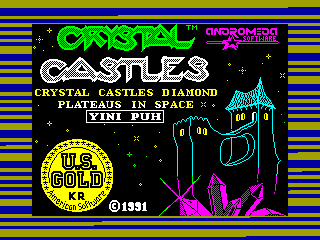 Crystal Castles — ZX SPECTRUM GAME ИГРА