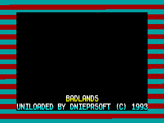 Badlands — ZX SPECTRUM GAME ИГРА