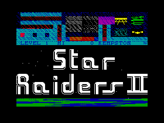 Star Raiders II — ZX SPECTRUM GAME ИГРА
