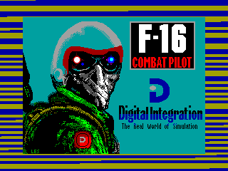 F-16 Combat Pilot — ZX SPECTRUM GAME ИГРА