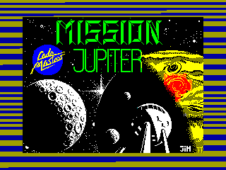 Mission Jupiter — ZX SPECTRUM GAME ИГРА