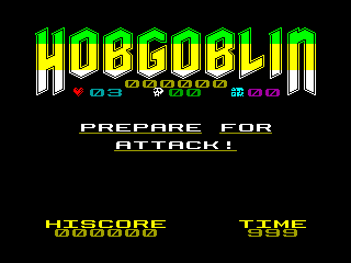 Hobgoblin — ZX SPECTRUM GAME ИГРА