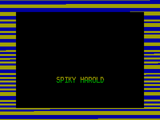 Spiky Harold — ZX SPECTRUM GAME ИГРА