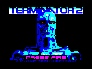 Cyborg Terminator 2 — ZX SPECTRUM GAME ИГРА