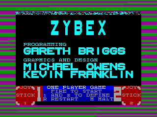 Zybex — ZX SPECTRUM GAME ИГРА