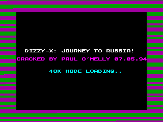 Dizzy X: Journey to Russia — ZX SPECTRUM GAME ИГРА