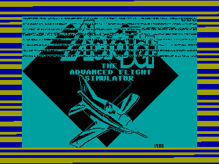 Acro Jet — ZX SPECTRUM GAME ИГРА