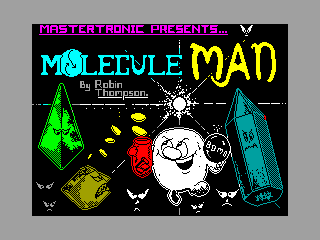 MOLECULE MAN — ZX SPECTRUM GAME ИГРА