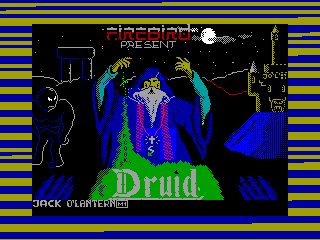 Druid — ZX SPECTRUM GAME ИГРА