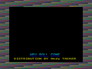 Whole New Ball Game, A — ZX SPECTRUM GAME ИГРА