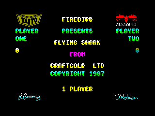 Flying Shark — ZX SPECTRUM GAME ИГРА
