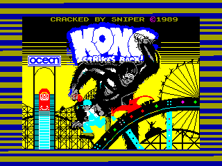 Kong Strikes Back — ZX SPECTRUM GAME ИГРА